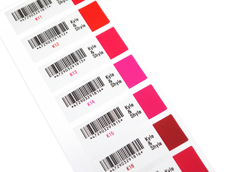 Barcode Stickers, Barcode Labels｜U-CHEER Special Printing Manufacturer