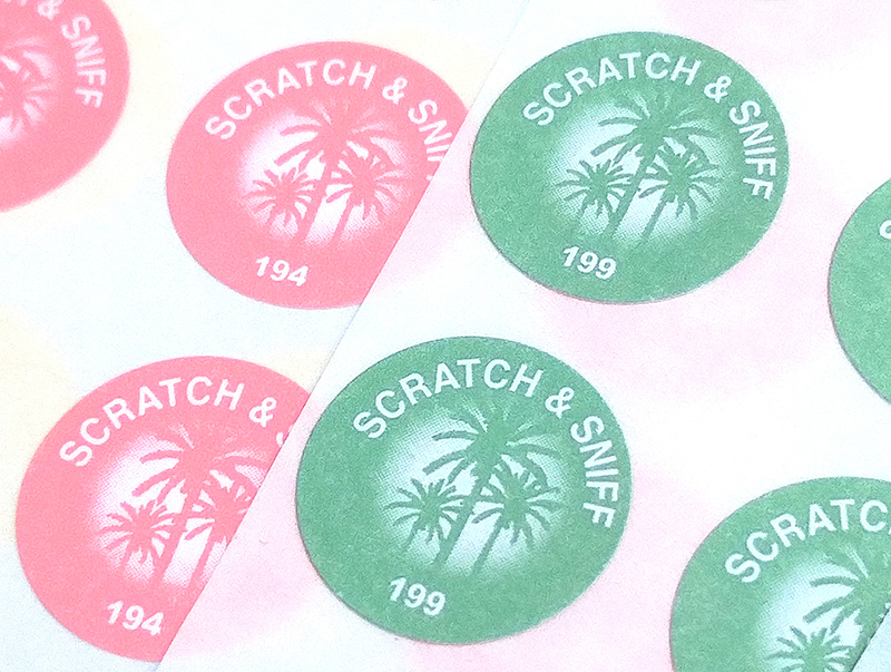Scent stickers, taste stickers, smell stickers | U-CHEER